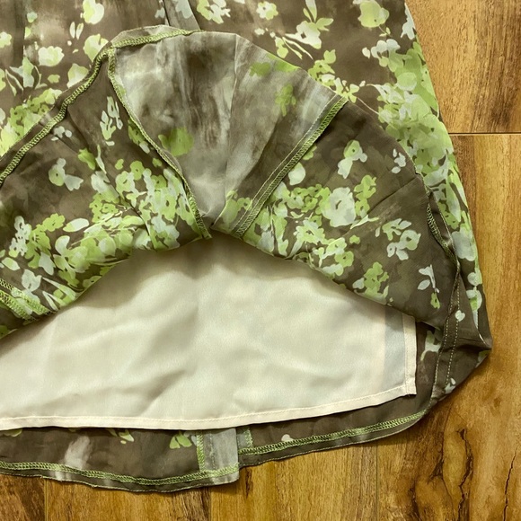 Sheer Floral Skirt NWT - Picture 6 of 10